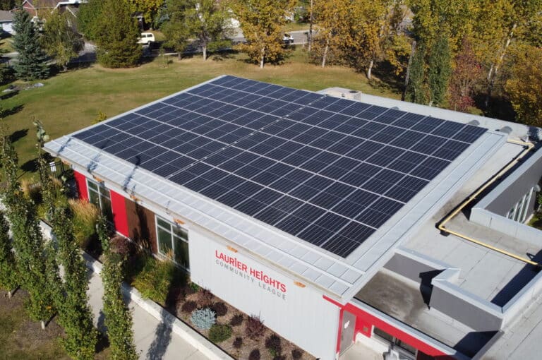 Laurier Heights Community League Solar Panels